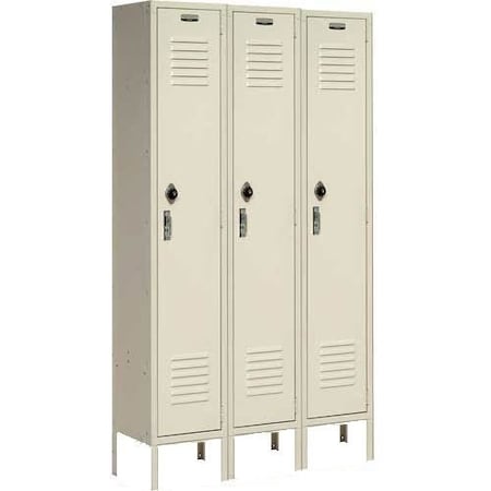 Global Industrial 36 in W, 12 D, 78 in H, Tan 652067TN